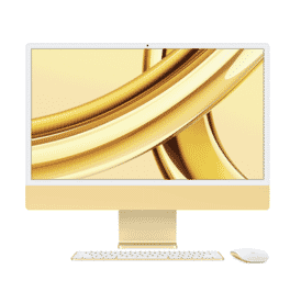 Picture of 24" iMac with M1 Chip 8 Core - Yellow - 8GB - 256GB SSD - Gold Grade Refurbished