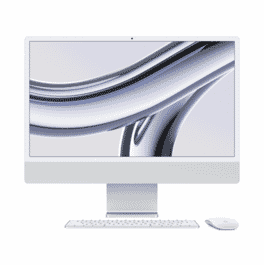 Picture of Apple iMac - 24" - M1 Chip - 8 Core - 8GB - 256GB SSD - Silver