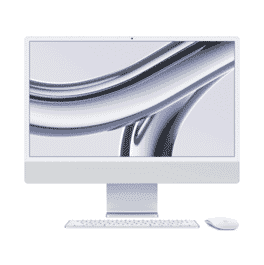 Picture of Apple iMac - 24" - M1 Chip -  8 Core - 16GB - 1TB SSD - Silver (refurbished)