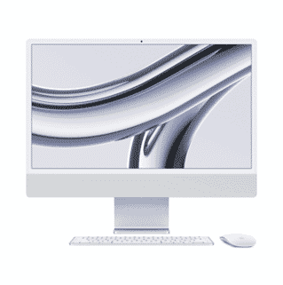 Picture of Apple iMac - 24" - M1 Chip - 8 Core - 8GB - 1TB SSD - Silver
