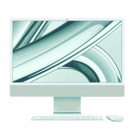 Picture of Apple  iMac - 24" - M3 Chip - 8 Core - 10 Core GPU - 8GB - 256GB SSD - Green