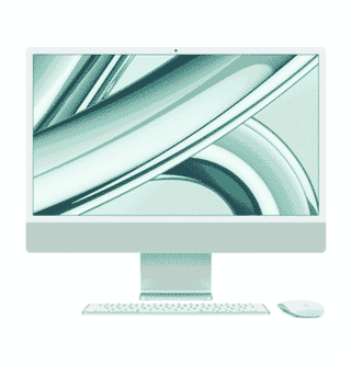 Picture of Apple  iMac - 24" - M3 Chip - 8 Core - 10 Core GPU - 8GB - 256GB SSD - Green