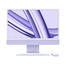 Picture of Apple iMac - 24" - M4 Chip - 10 Core - 16GB - 256GB SSD - Purple
