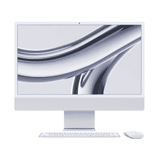 Picture of Apple  iMac - 24" -  M4 Chip - 8 Core - 16GB - 256GB SSD - Silver - copy