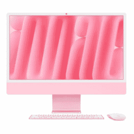 Picture of Apple  iMac - 24" - M4 Chip - 8 Core  - 16GB - 512GB SSD - Pink (refurbished)