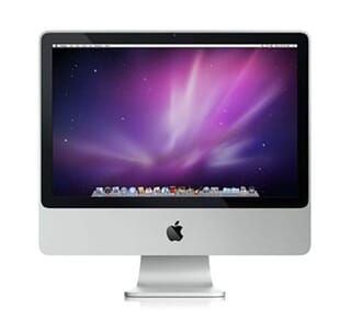 Picture of Refurbished iMac - Intel Core 2 Duo 2.4GHz - 2GB - 250GB - LCD 20"