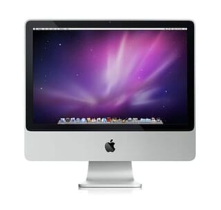 Picture of Refurbished iMac - Intel Core 2 Duo 2.4GHz - 2GB - 320GB - LCD 20"