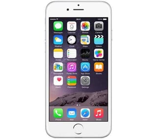 Picture of Apple iPhone 6 - White / Silver - 4G LTE - 64GB - CDMA / GSM - Smartphone - Refurbished