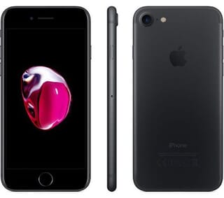 Picture of Apple iPhone 7 - Black - 4G LTE, LTE Advanced - 32GB - GSM - smartphone - Network Unlocked - Gold Grade Refurbished