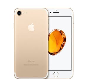 Picture of Apple iPhone 7 Plus - gold - 4G LTE, LTE Advanced - 128 GB - GSM - smartphone - Gold Grade Refurbished 