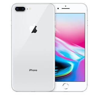 Picture of Apple iPhone 8 Plus - Silver- 4G LTE, LTE Advanced - 64 GB - GSM - smartphone - Gold Grade Refurbished 