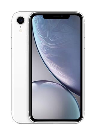 Picture of Apple iPhone XR - White/ Silver- 4G LTE, LTE Advanced - 64 GB - GSM - smartphone -Unlocked - Gold Grade Refurbished