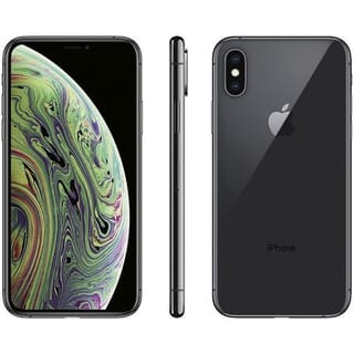 Picture of Apple iPhone Xs - Glossy Dark Grey  - 4G LTE, LTE Advanced - 512GB - GSM - smartphone - Gold Grade Refurbished 