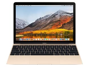 Picture of Refurbished MacBook - 12" - Intel Core M 1.2GHz - 8GB RAM - 512GB SSD -  Gold Colour - Gold Grade