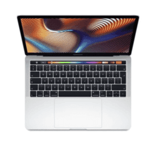 Picture of Apple MacBook Pro  - 13" - Core i5 - 2.3GHz - 16 GB RAM  - 256 GB SSD - Silver (refurbished)