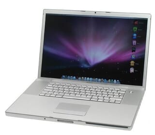 Picture of Refurbished MacBook Pro - 17" - Core 2 Duo - 2GB RAM - 160GB HDD 
