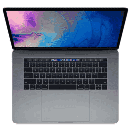 Picture of Apple  MacBook Pro Touch Bar -15" - i7 6 Core - 2.6GHz - 16 GB RAM - 256 GB SSD - Space Grey  (refurbished)