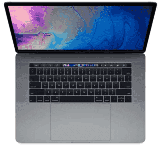 Picture of Apple MacBook Pro Touch Bar - 15" - Intel i7 - 2.6Ghz  - 16GB RAM -  512GB SSD - Space Grey