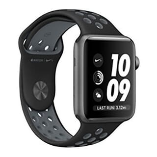 Picture of Apple Watch 2 42 mm  Sport -  Black Grey Nike Strap - Grey Face - Smart Watch  - Silver Grade Refurbished