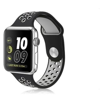 Picture of Apple Watch 2 42 mm  Sport -  Black Grey Nike Strap - Grey Face - Smart Watch  - Silver Grade Refurbished