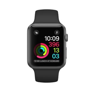 Picture of Apple Watch 2 42 mm  Sport - Black Strap - Grey Face - Smart Watch  - Gold Grade Refurbished