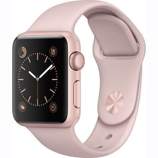 Picture of Apple Watch Series 1 - Steel Case - smart watch with sport band -Pink - Silver Grade Refurbished