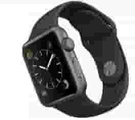 Picture of Apple Watch Sport - 42 mm,  Space Grey - Smart Watch with Black Sport Band  -  Silver Grade Refurbished