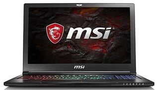 Picture of MSI GE63VR 7RF Stealth Pro - 15.6" - 2.8Ghz - Core i7 7700HQ - 16GB RAM - 256GB SSD + 1TB - Gold Grade Refurbished 