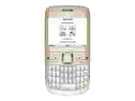 Picture of Nokia C3-00 - golden white - GSM - mobile phone