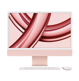 Picture of Apple iMac - 24" - M1 Chip - 7 Core - 8GB - 256GB SSD - Red