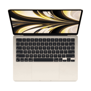 Picture of Apple MacBook Air - 15" - M2 - 8 Core - 10 Core GPU - 8GB RAM - 256GB SSD - Starlight