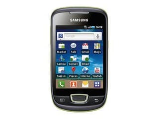 Picture of Samsung Galaxy mini - lime green - 3G GSM - smartphone